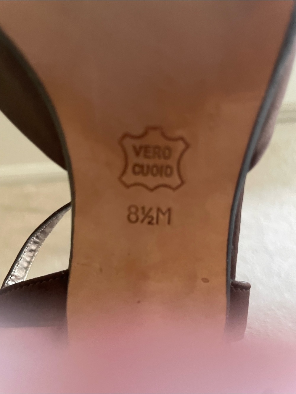 Elegant BP Dark Brown Crisscross Strap Heels - Picture 4 of 4